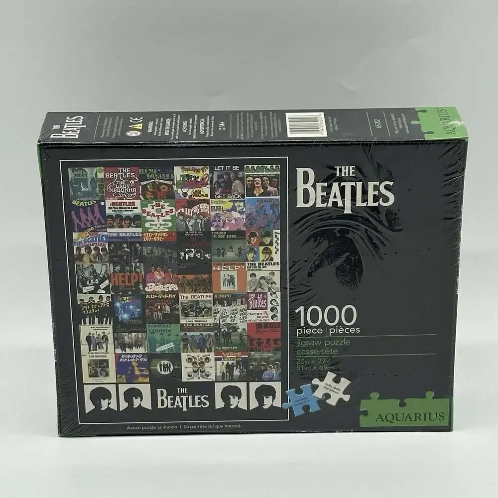 The Beatles 1,000 Piece 20”x 27” Jigsaw Puzzle by Aquarius - New & Factory Seal